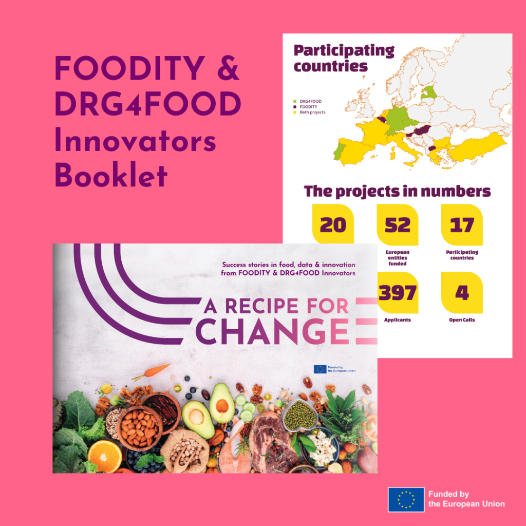 FOODITY & DRG4FOOD Innovators Booklet